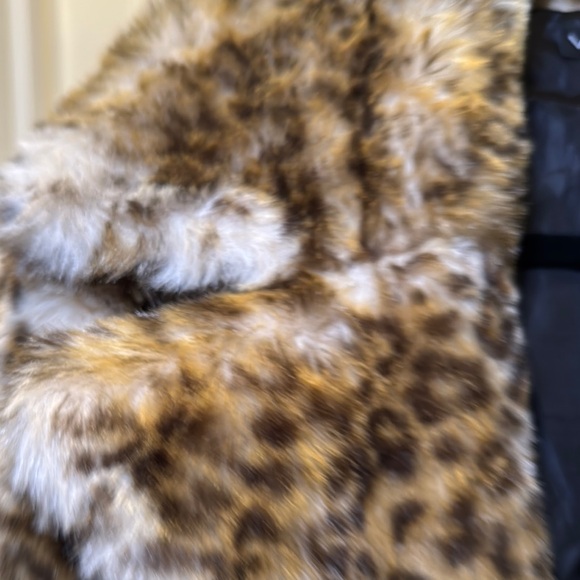 Via Spiga Brown Teddy Jacket with Plush Material and Large Collar - Picture 3 of 5